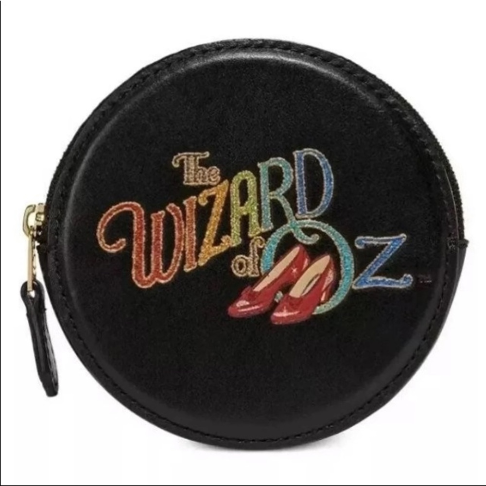 Coach Leather Wizard Of Oz Round Black
